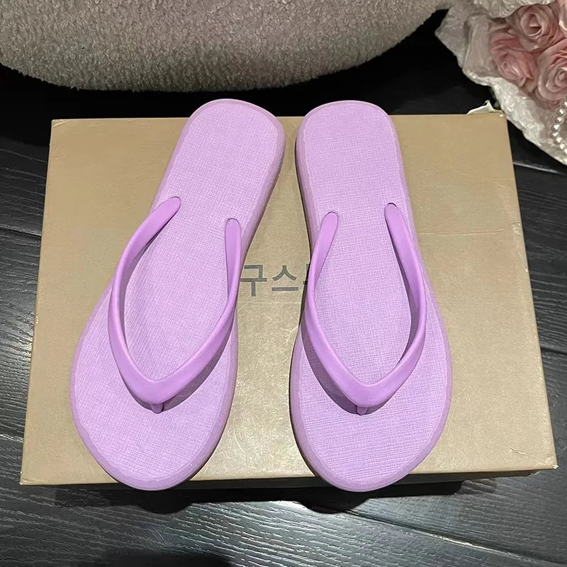 Women's Plain Flip Flops