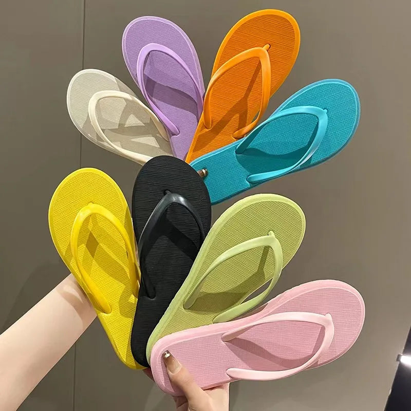 Women's Plain Flip Flops