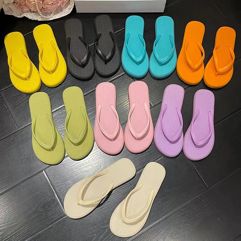 Women's Plain Flip Flops